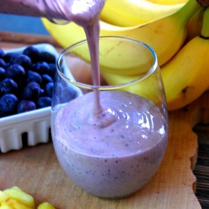 Blueberry-Banana-weight loss Smoothie