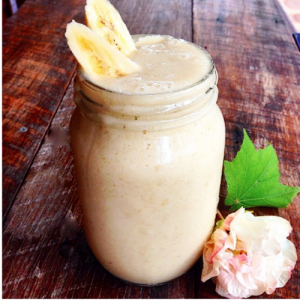 banana nuts smoothie