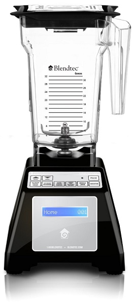 Blendtec Total Blender, FourSide Jar, Black